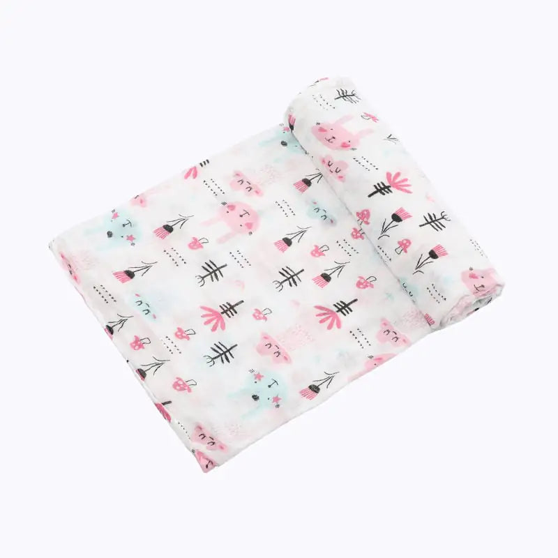 Bamboo Cotton Newborn Blankets and Swaddling Towels
