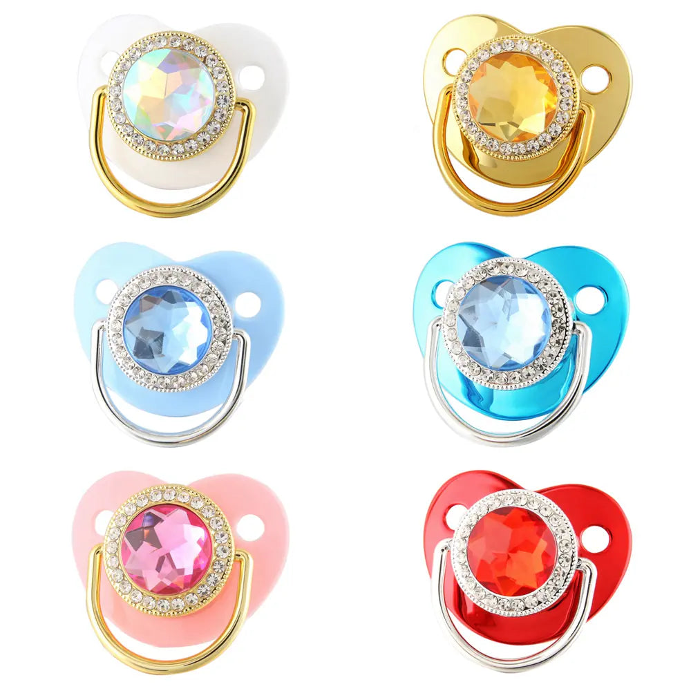Diamond Silicone Pacifier for Newborns and Toddlers
