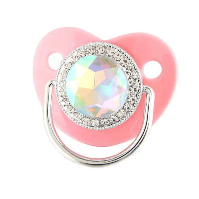 Diamond Silicone Pacifier for Newborns and Toddlers