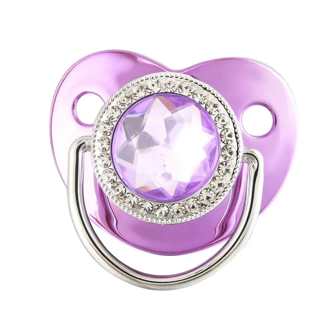 Diamond Silicone Pacifier for Newborns and Toddlers