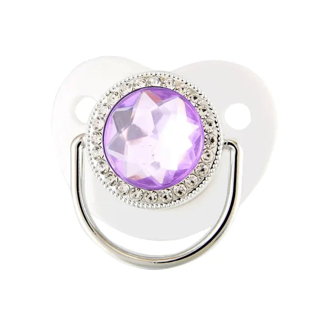 Diamond Silicone Pacifier for Newborns and Toddlers