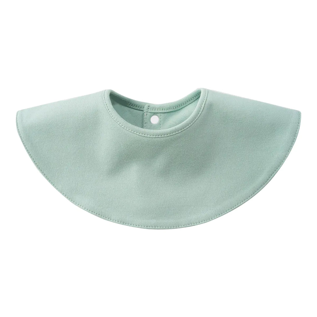 Absorbent Cotton Bib with Rice Pocket for Newborns