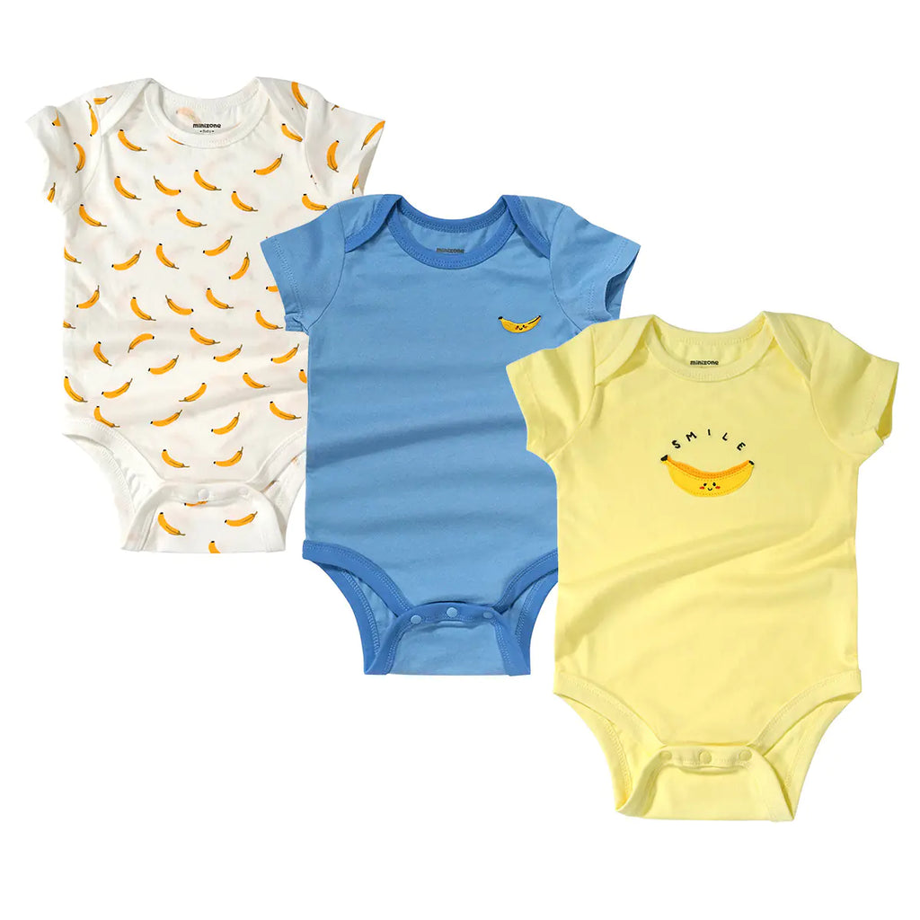 Comfortable Cotton Baby Triangle Crawl Short-Sleeved Jumpsuit