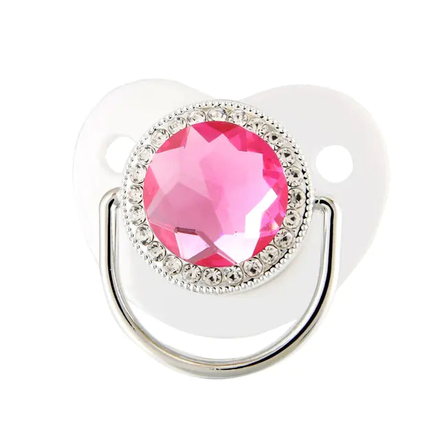 Diamond Silicone Pacifier for Newborns and Toddlers