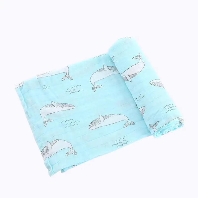 Bamboo Cotton Newborn Blankets and Swaddling Towels