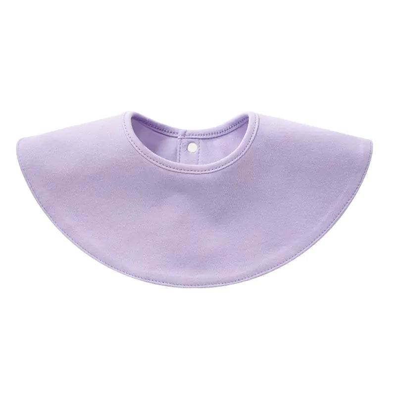 Absorbent Cotton Bib with Rice Pocket for Newborns