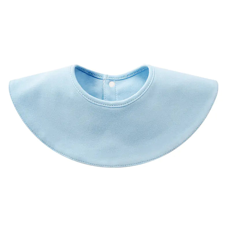 Absorbent Cotton Bib with Rice Pocket for Newborns