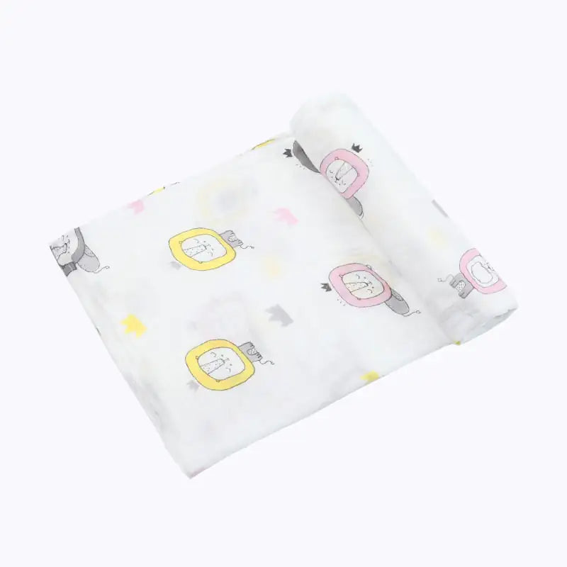 Bamboo Cotton Newborn Blankets and Swaddling Towels