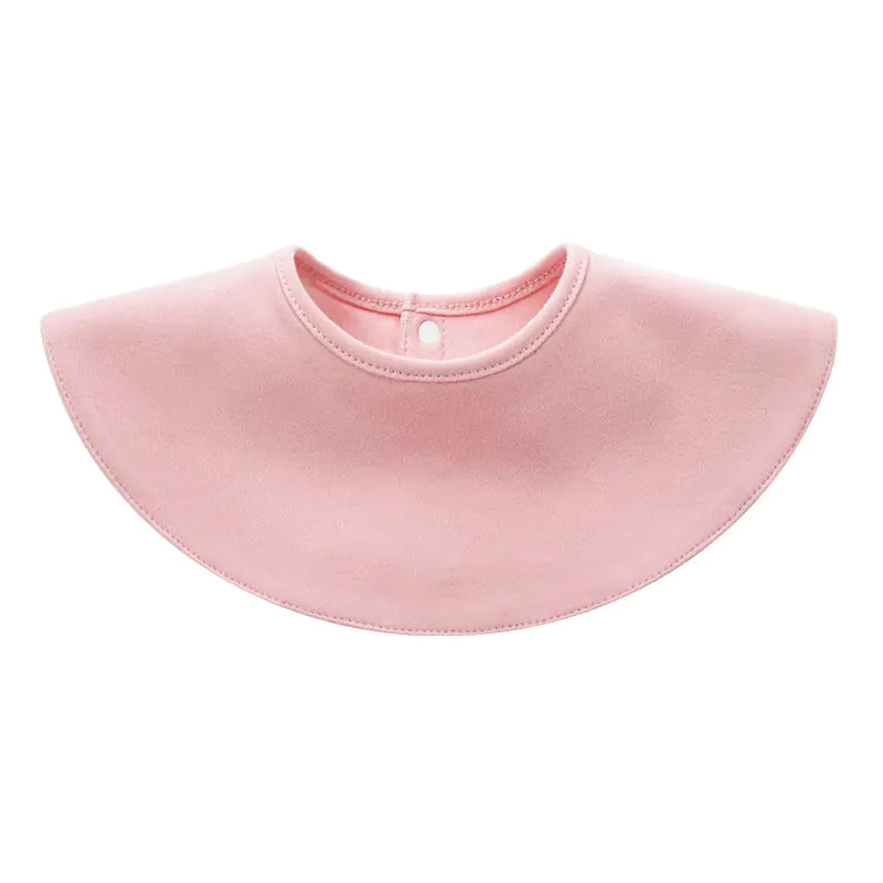 Absorbent Cotton Bib with Rice Pocket for Newborns