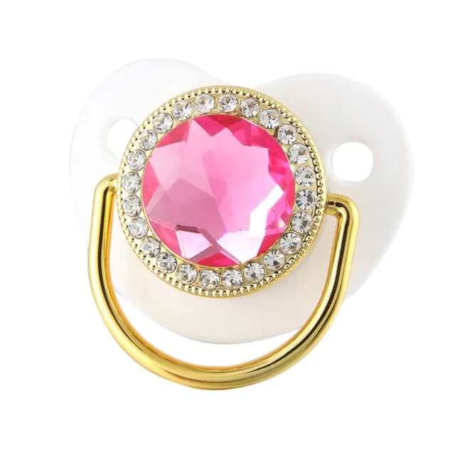 Diamond Silicone Pacifier for Newborns and Toddlers