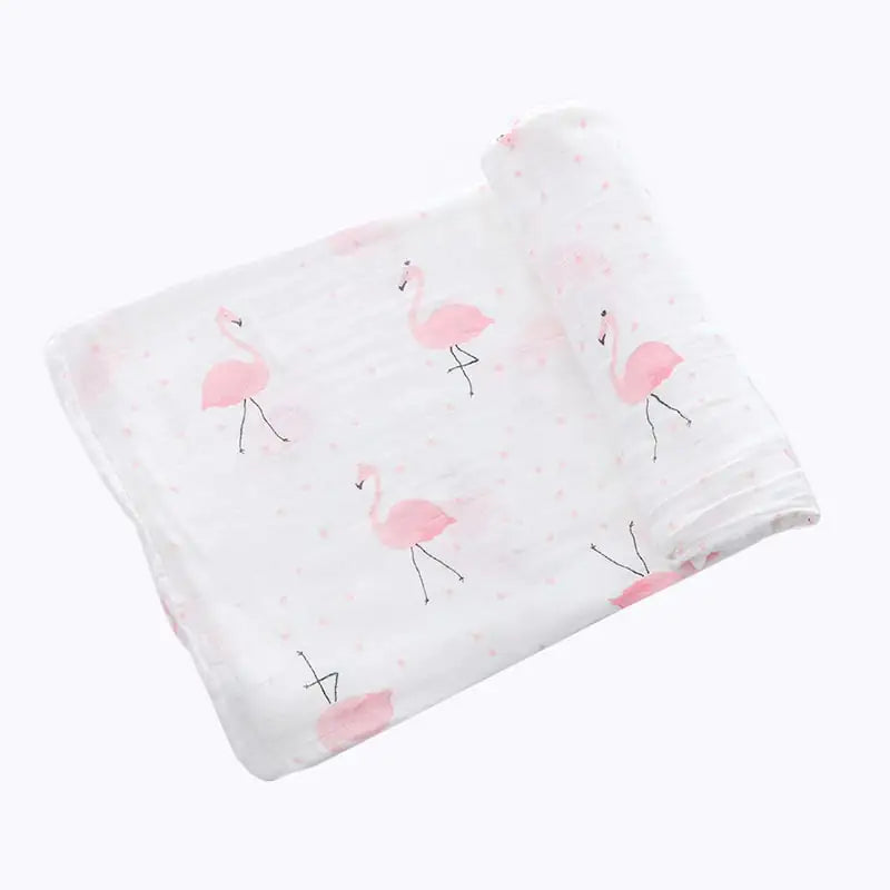 Bamboo Cotton Newborn Blankets and Swaddling Towels