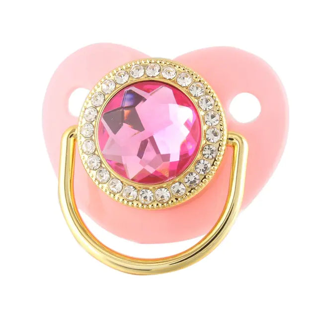 Diamond Silicone Pacifier for Newborns and Toddlers