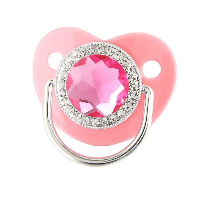 Diamond Silicone Pacifier for Newborns and Toddlers