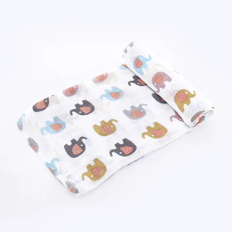 Bamboo Cotton Newborn Blankets and Swaddling Towels