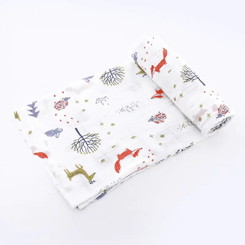 Bamboo Cotton Newborn Blankets and Swaddling Towels